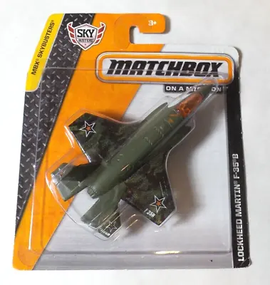 Matchbox Skybusters Lockheed Martin F-35 B  (Mattel 2013) • $19.99