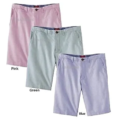 Choice Of Color Mens Merona Tailored Club Chino Shorts NWOT 41L10 • $9.99