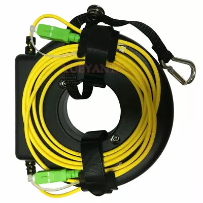 1000M Mini OTDR Launch Cable Box Fiber Ring SC APC-SC APC FC ST LC SM G652D  • $189