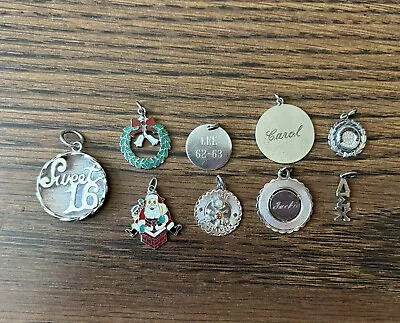 Vintage 925 Sterling Silver Charms Lot • $70