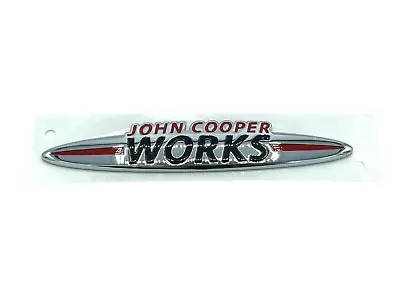 2007-2013 MINI John Cooper Works Rear Boot Badge 51147476376 R55 R56 R57 R60 JCW • $45.99