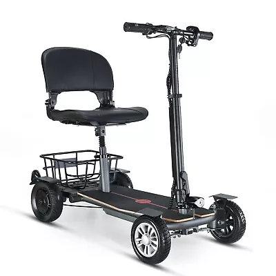 Four-Wheeled Foldable Storage Height-Adjustable Mobility Scooter 12AH Batteries • $1099