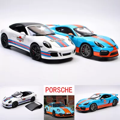 1/18 Schuco Porsche CAYMAN GT4 / Targa GTS Diecast Model Toys Cars Kids Gifts • $142.83