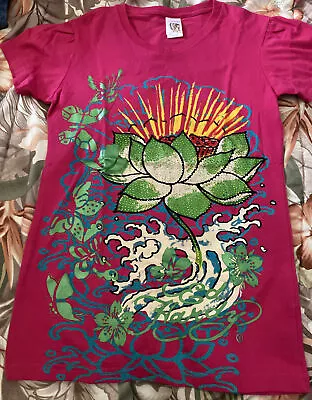 Ed Hardy Kids Sequin Tee Size L 10/12 • £19.79