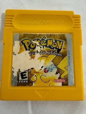 Pokemon Yellow Special Pikachu Edition Game Boy Authentic & Tested U.S VER • $64.99