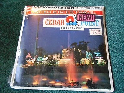 GAF Viewmaster Reels Set--Cedar Point Sandusky Ohio-- Sealed NEW • $22.50