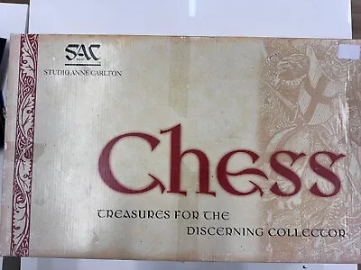 SAC Studio Anne Carlton Chess Set - Robin Hood - BOXED • £100