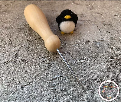 Heidifeathers® Needle Felting Awl - Pricking Needle - Needle Felting Tool • £4.99