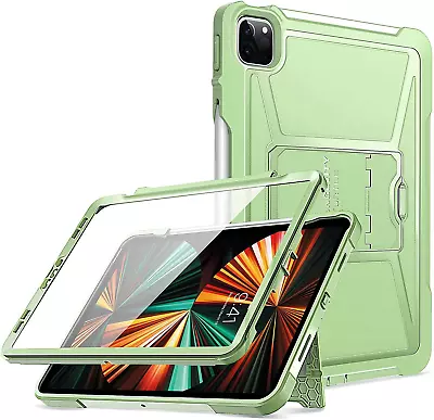 IPad Pro 12.9 5th Gen Case Military Grade Protection Cover With Stand Shockproof • $47.95