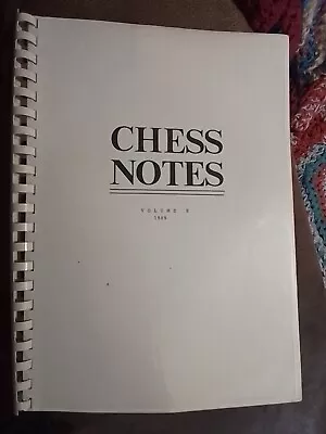 Chess Notes Volume 8 Jan-Feb 1989 • £1.99