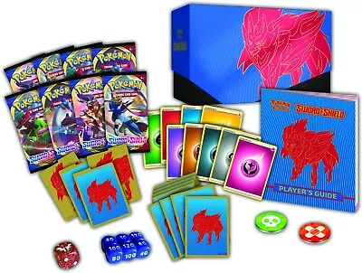 $65 • Buy Pokemon Tcg: Sword And Shield Etb Elite Trainer Box | Factory Sealed | Zamazenta
