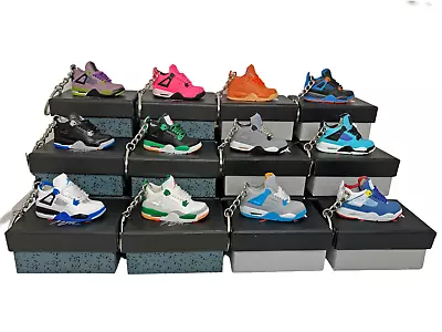 Air Jordan Mini Sneaker Keychain With Shoe Box 3D Gift/Charm High Quality • $11.99