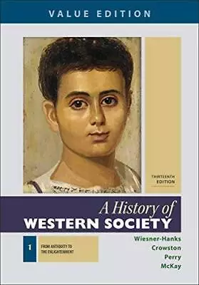 A History Of Western Society Value Edition Volume 1 - Paperback - GOOD • $9.79