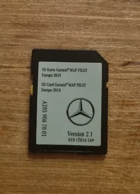 £24.99 • Buy Mercedes Benz SD Card Garmin Map Pilot A205 906 70 01 Version 2.1 Genuine