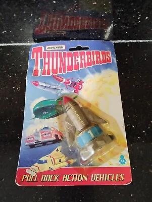 Vintage 1992 Matchbox Thunderbirds Plastic Pull Back Action Thunderbird 1 New. • £4
