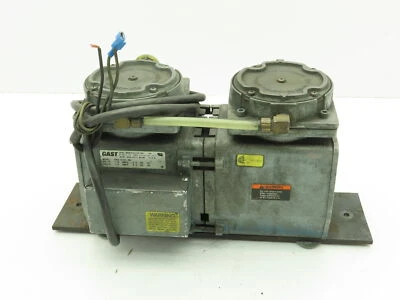 $229.99 • Buy Gast DAA-V181-EB Vacuum Pump 2-Stage Oilless 115V 1Ph