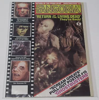 Fangoria Horror Magazine #40 1984 Return Of The Living Dead Night Of The Comet • $35