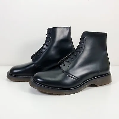 £369.99 • Buy Vintage Hawkins ASTRONAUTS Black Doc Dr Martens Boots Made In England UK 10 NEW