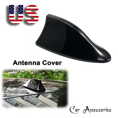 $9.99 • Buy Black Truck Shark Fin Roof Antenna Car AUTO Aerial FM/AM Radio Signal Universal