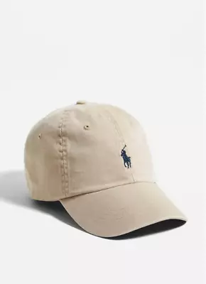 Polo Ralph Lauren Tan Twill Cap Ivory One Size (NWT RRP £49) • £35