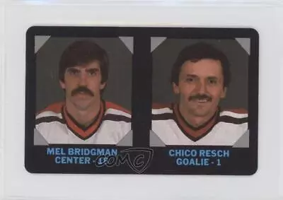 1985-86 7-Eleven NHL Collectors' Series Glenn Resch Mel Bridgman Chico Resch #11 • $1.63