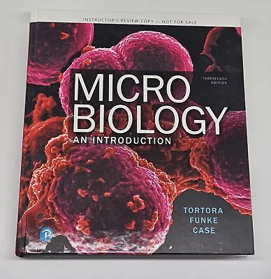 Microbiology An Introduction 13th Thirteenth Ed Instructor's Review Copy Tortora • $64.99