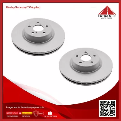 2xTNF Disc Brake Rotor Rear For Nissan 350Z Z33 3.5L VQ35HR Petrol Engine • $155.90