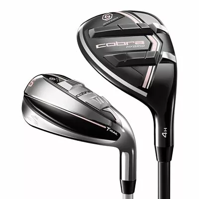 $112.50 • Buy Cobra Golf T-Rail Hybrid-Irons (Individual) Women's RH Graphite Ladies-flex