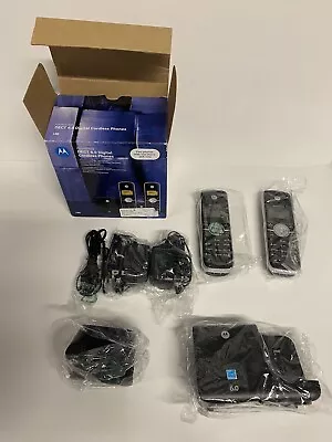 Brand New Motorola L302 DECT 6.0 Cordless Phone X2 Digital Screen & Speakerphone • $34.95