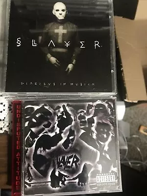 2-Slayer CD’s-Diabolus In Musica & Undisputed Attitude -awesome Like New￼ • $7.99