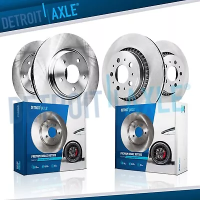 12.91'' Front And 12.16'' Rear Disc Brake Rotors Kit For 2003 - 2014 Volvo XC90 • $147.55