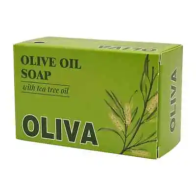 Oliva Olive Oil Soap With Tea Tree Oil 100g (Pack Of 2) • £6.74