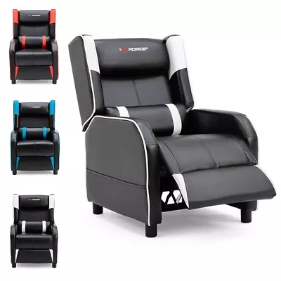 Ranger X Faux Leather Gaming Seat Recliner Armchair Sofa Reclining Cinema Chair • £199.99