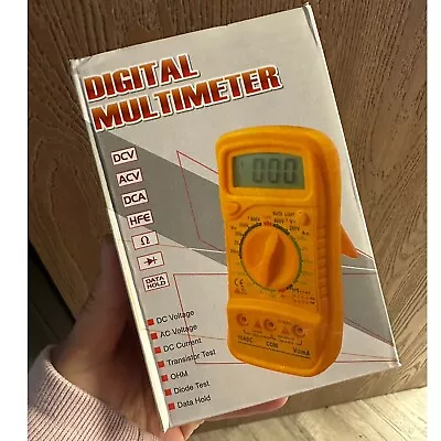 LCD Digital Voltmeter Ammeter Ohmmeter Multimeter Volt AC DC Tester Meter New • $7.96