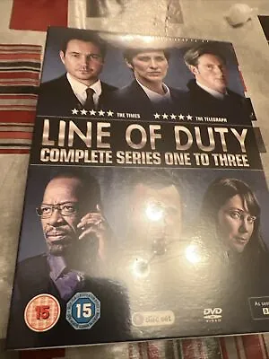 Line Of Duty Complete Series One To Three DVD 2016 Cert: 15 New & Sealed • £6