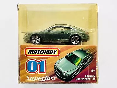 2008 Matchbox Superfast SEA GREEN 2006 BENTLEY CONTINENTAL GT LUXURY SPORT COUPE • $85