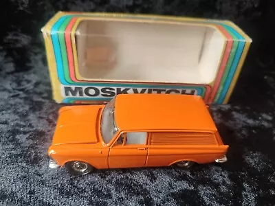 1983 RUSSIAN MADE VINTAGE MOSKVITCH 434 No A6 MADE IN USSR 1/43 Orange 🍊 • $183.13