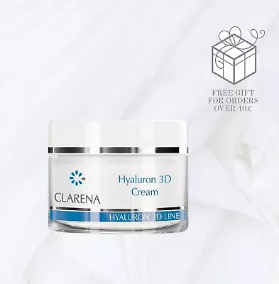 £29.49 • Buy Clarena Hyaluron 3D Ultra Moisturising Cream 50ml