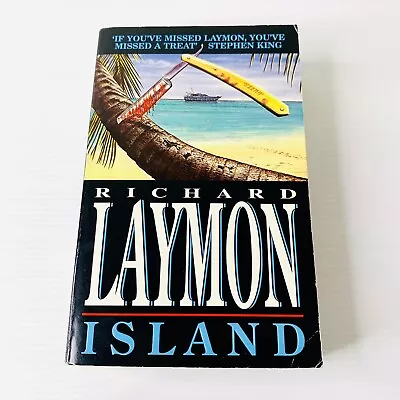 Island By Richard Laymon 1996 Vintage Paperback Horror Thriller Book • $32.17