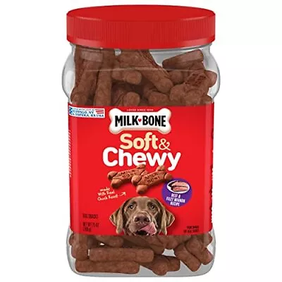 Milk-Bone Soft & Chewy Dog Treats Beef & Filet Mignon Recipe 25 Ounce • $20.45