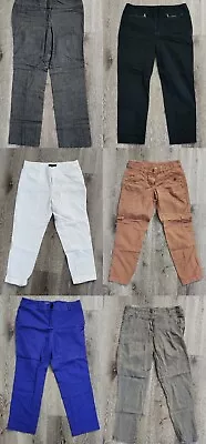 Lot Of 6 Pairs Of Women's Pants - Banana Republic Ann Taylor Buffalo J Crew • $20