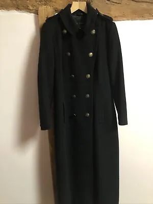 HOBBS Long Military Style Coat Size 12🌈 • $236.24