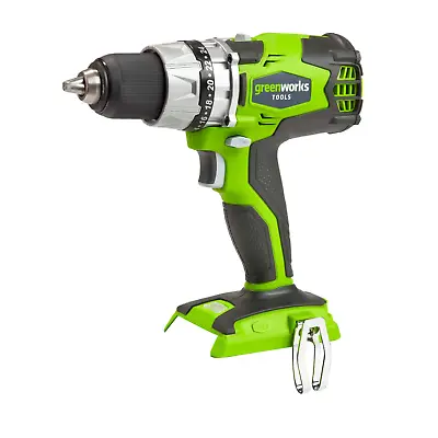 £59.95 • Buy Greenworks 24V Cordless Brushless Drill Driver (Without Battery & Charger)