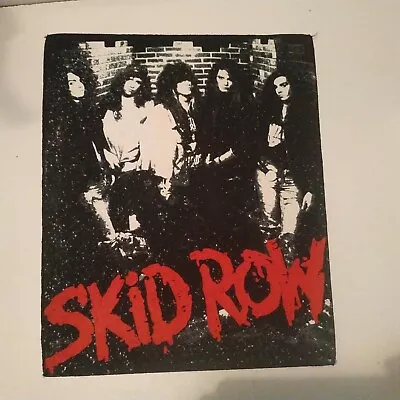 Vintage   SKID ROW  Unused  80s BACK PATCH   Heavy Metal • $69.99