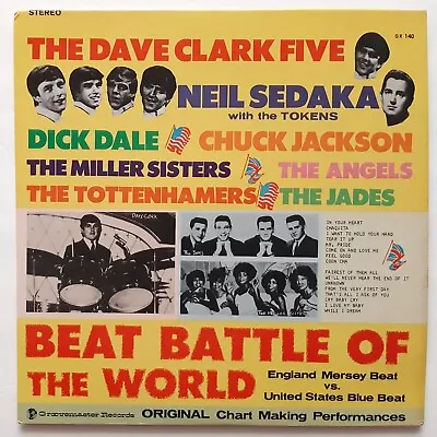 Beat Battle Of The World LP England Mersey Beat Vs US Blues Beat Rare VG- • $9.99