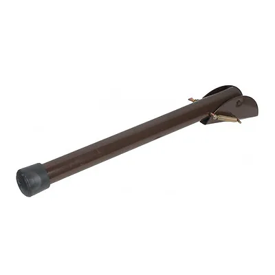 Heavy Duty Kick Down Stay Door Stop Round Spring Loaded Doorstop 20/25/30/50 Cm • £5.99