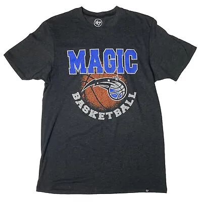 Orlando Magic Basketball '47 Tee Short Sleeve Shirt Grey T-shirt A22 • $25.99