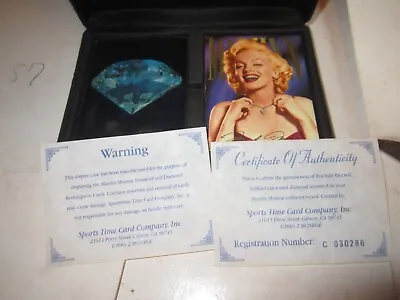 Sports Time Card Company Marilyn Monroe Diamond Card • £102.29