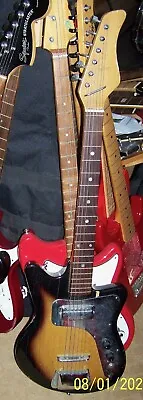 $185 • Buy Vintage 1960's Tele-Star Teisco Kawai Electric Guitar 