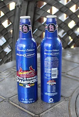 $9.95 • Buy St Louis Cardinals 2006 World Series Champions Bud Light Bottles. Group Of 2.